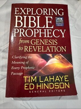 Exploring Bible Prophecy by Tim LaHaye & Ed Hindson - Red Cover